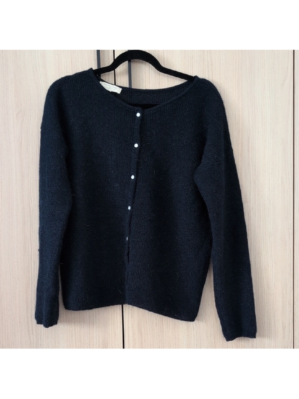 Sezane Gaspard Cardigan | Navy Blue